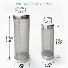 Stainless Steel Fish Tank Inlet Filter Mesh Shrimp Nets