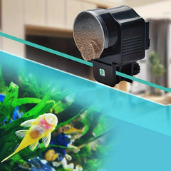 Automatic Aquarium Fish Feeder Programmable Timer Dispenses Food for Tank