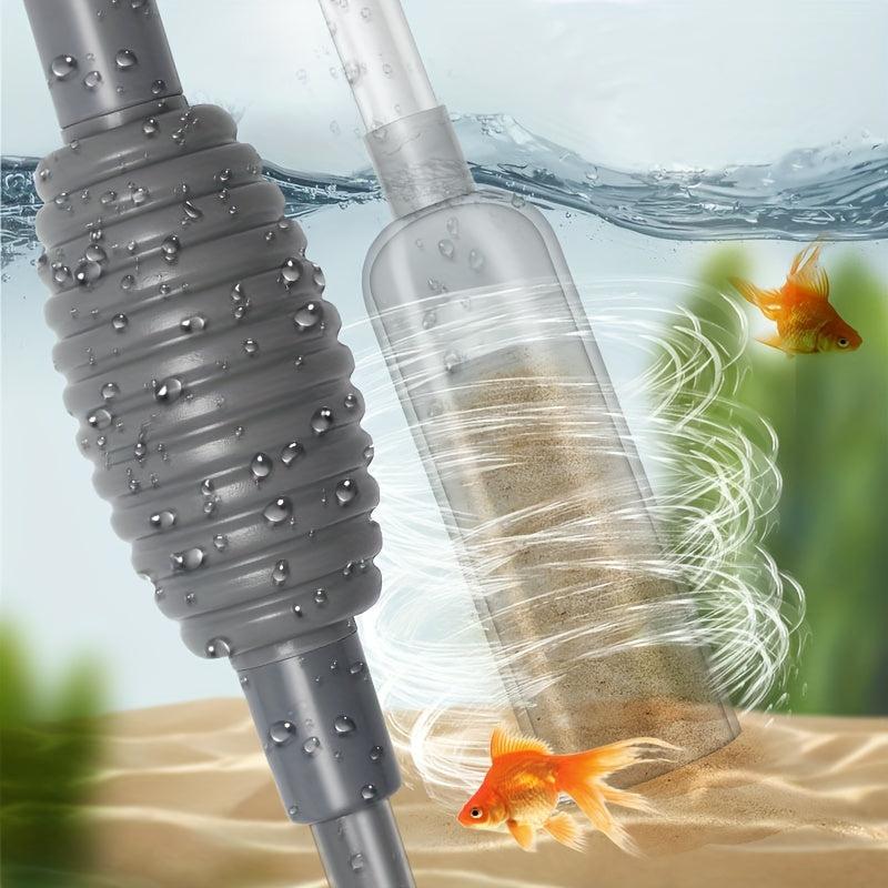 Semi-Automatic Aquarium Siphon Gravel Cleaner
