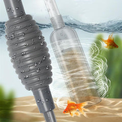 Semi-Automatic Aquarium Siphon Gravel Cleaner