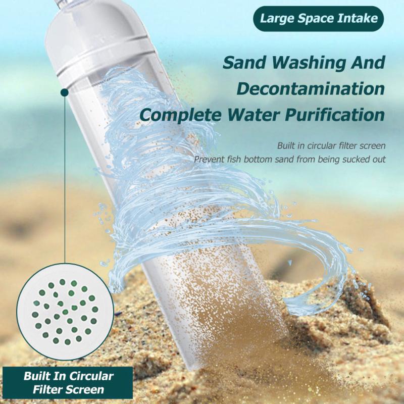 Semi-Automatic Aquarium Siphon Gravel Cleaner