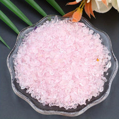 50g Citrine Rose Quartz & Clear Quartz Reiki Crystals for Fish Tank