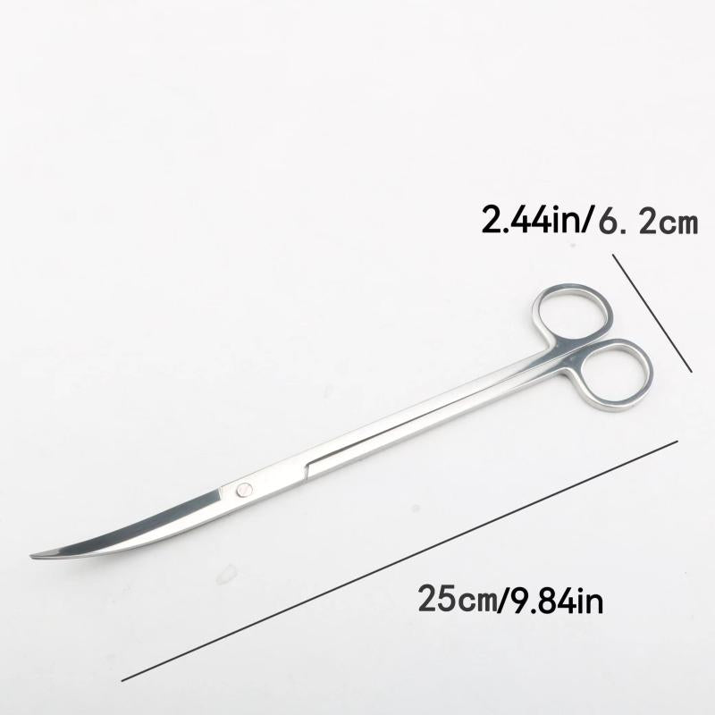 Stainless Steel Aquatic Plant Scissors for Aquariums
