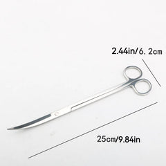 Stainless Steel Aquatic Plant Scissors for Aquariums