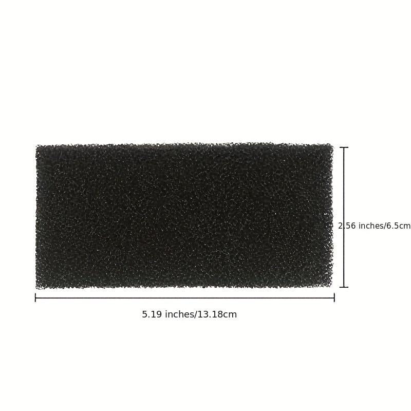 4pcs Aquarium Bio Sponge Filter Media Pad Fish Tank Foam 5.19x2.56x0