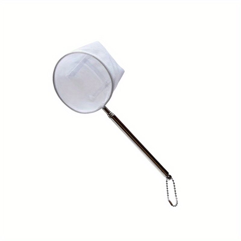 Stainless Steel Retractable Fish Net for Small Fish & Shrimp in Aquariums