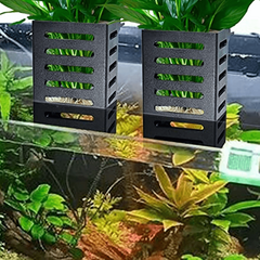 Aquarium Plant Holder With Hooks and Suction Cups (2 Pack)