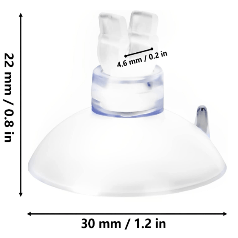 10pcs Suction Cup Clips Fish Tank Aquarium Suction Holder