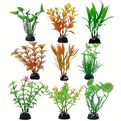 3pc Artificial Aquatic Plants Aquarium Decoration Plastic Plants