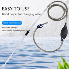 Fish Tank Water Changer Suction Pump Sand Washer