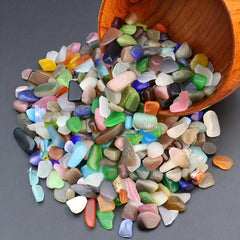 Opal Quartz Crystal Stones for Fish Tank Decor