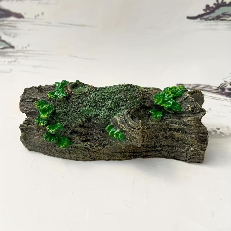Resin Tree Trunk Cave Ornament Aquarium Hideout