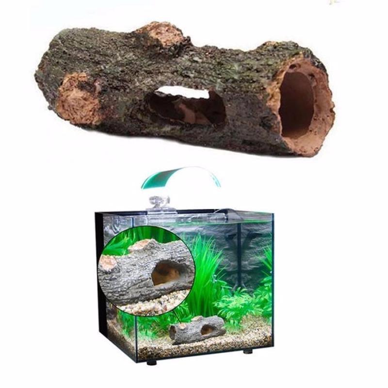 Aquarium Tree Tunnel Decoration Fish Tank Cave Ornament