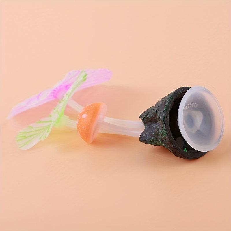 Artificial Luminous Lotus for Aquarium and Fish Tank
