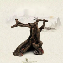 Aquarium Fish Tank Submerged Wood Ornaments Resin Crafts