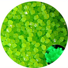 50-100pcs Luminous Aquarium Stones Fish Tank Outdoor Pebbles Decoration