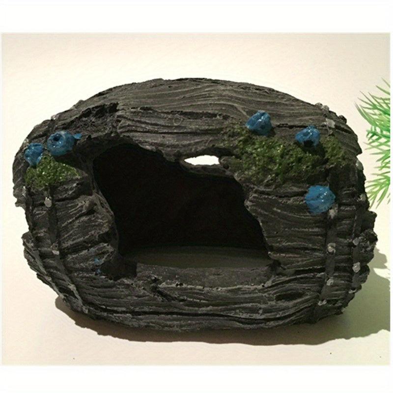 Resin Wine Barrel Cave Fish Tank Decoration for Aquarium