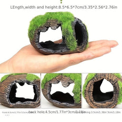 Wine Barrel Cave Fish Hidden Cave Resin Aquarium Decor