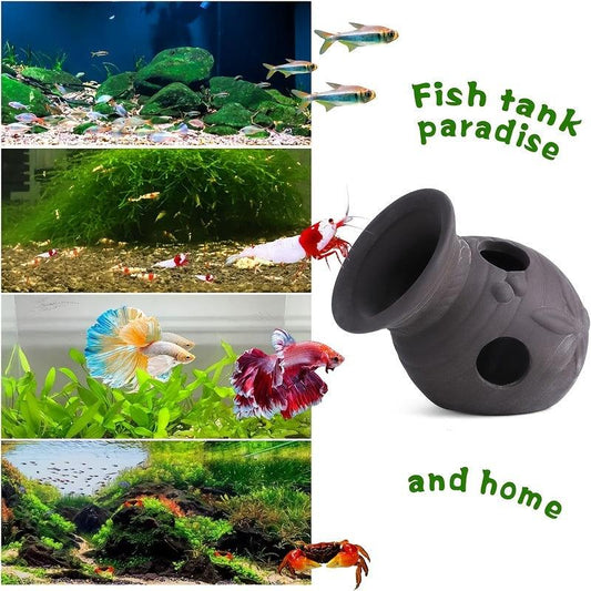 Aquarium Hideaway Rock Cave Fish/Shrimp Hideaway House Ornament