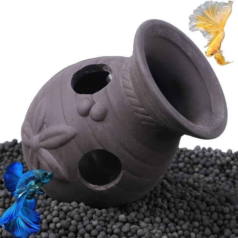 Aquarium Hideaway Rock Cave Fish/Shrimp Hideaway House Ornament