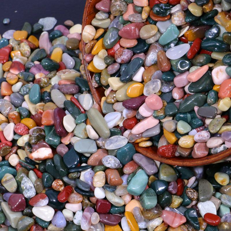 Natural Stone Alxa Agate Crystal Stones Aquarium Decoration