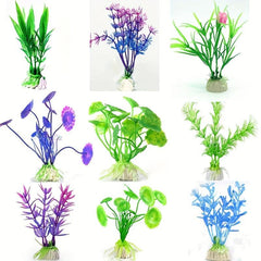 Plastic Simulation Aquarium Water Plant Decoration