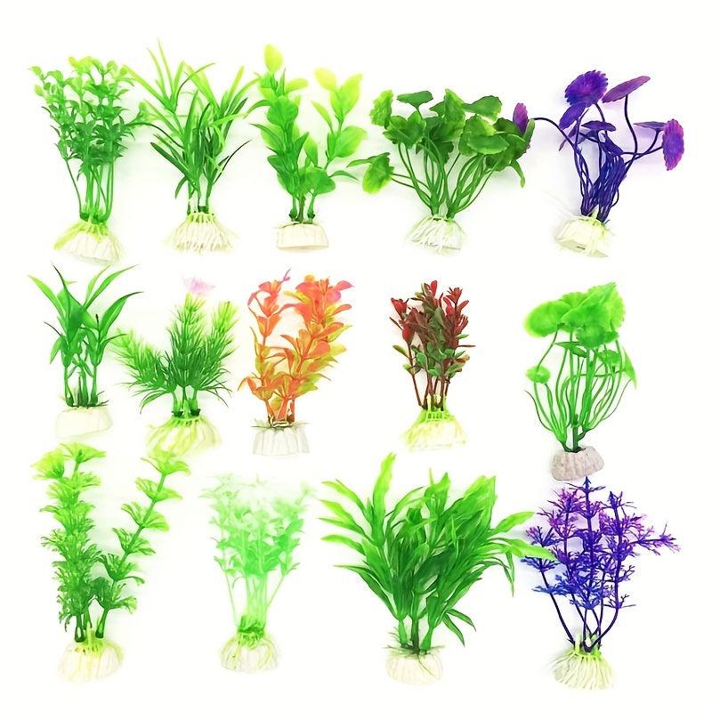 Plastic Simulation Aquarium Water Plant Decoration