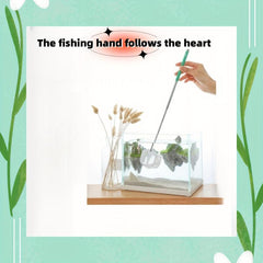 Telescopic Mini Fishing Net Stainless Steel Aluminum Small Square Net