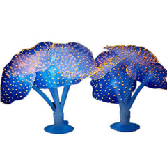 Aquarium Plastic Glowing Coral Ornament Fish Tank Landscaping Decoration
