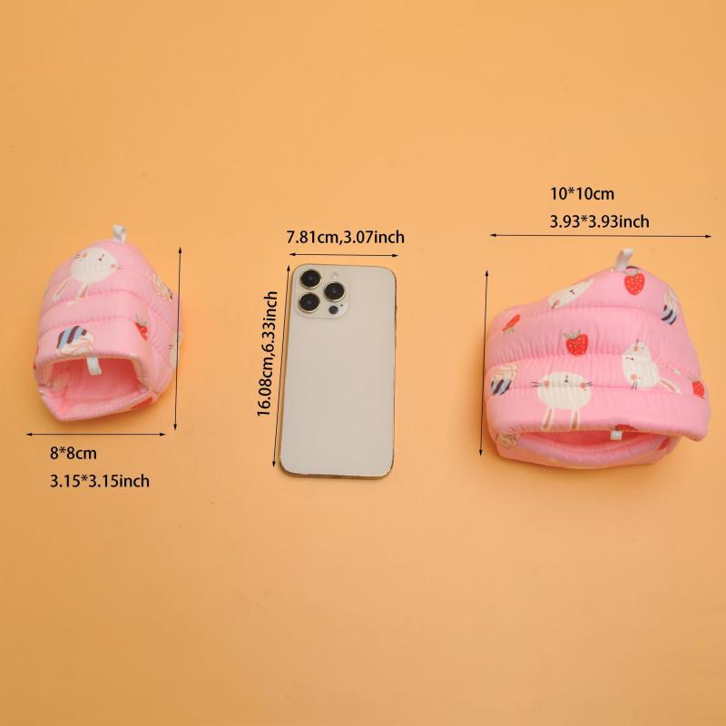 Small Animal Cozy Bed Cave for Guinea Pig Hamster Rabbit Hedgehog