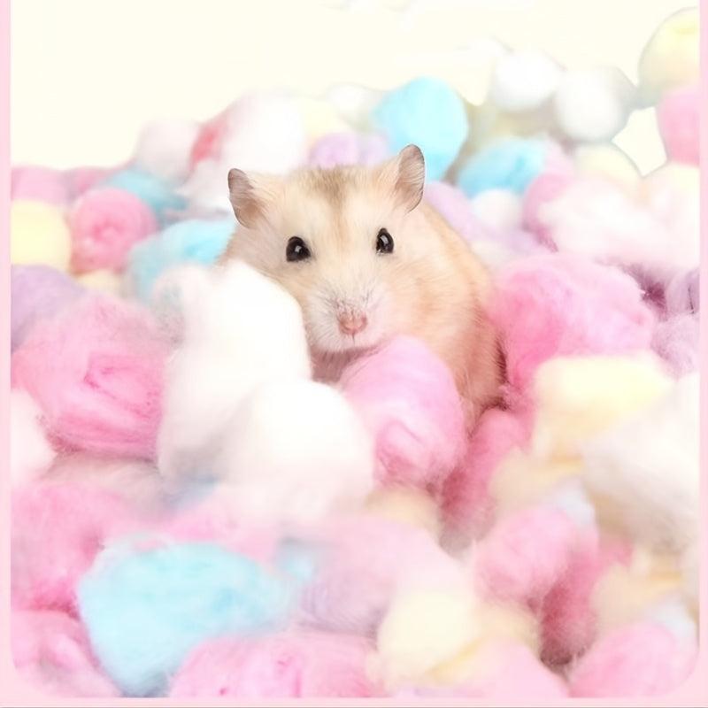 50pcs Random Pet Hamster Warm Balls Small Animal Nest for Autumn and Winter