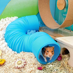 Expandable Pet Tunnel Toy for Guinea Pigs - Fun Play Tube for Small Animals