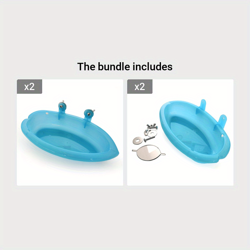 Portable Bird Bathtub Small Animal Shower Basin