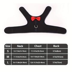 Breathable Mesh Rabbit Chest Harness Set for Small Animals