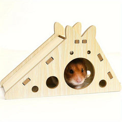 Interactive Hamster Slide Toy for Small Pets
