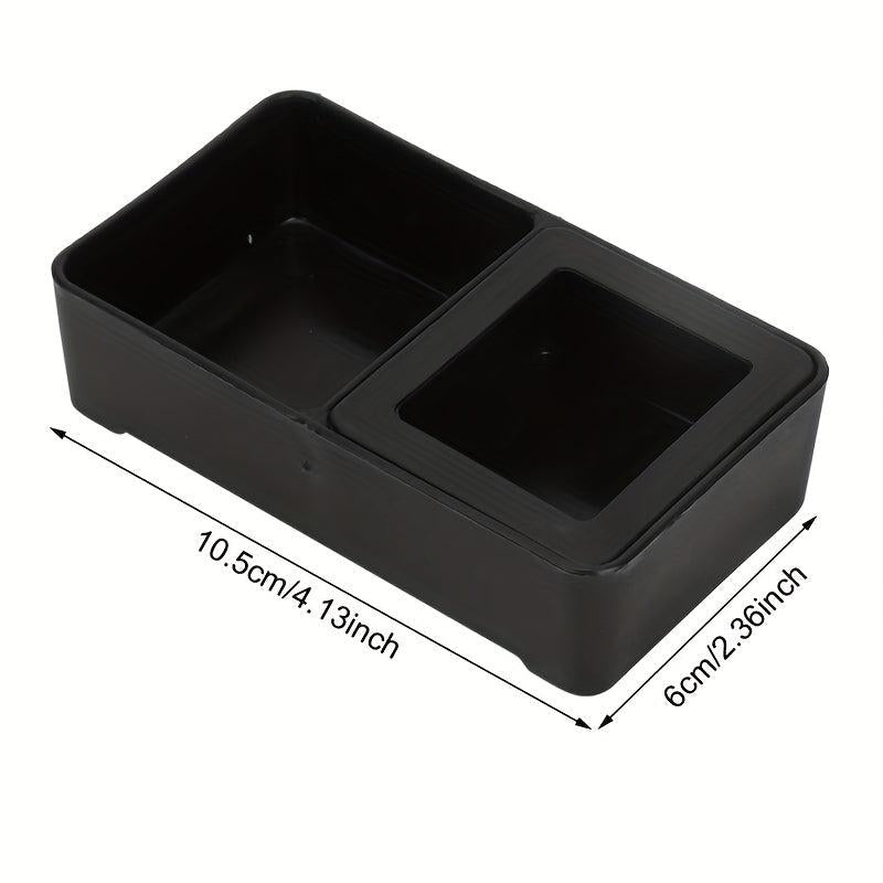 Double Bowl Reptile Feeder for Lizards Turtles Geckos