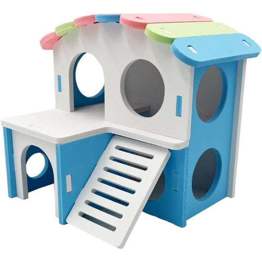 Hamster House Small Animal Habitat Toys Hamster Villa Pet Landscaping