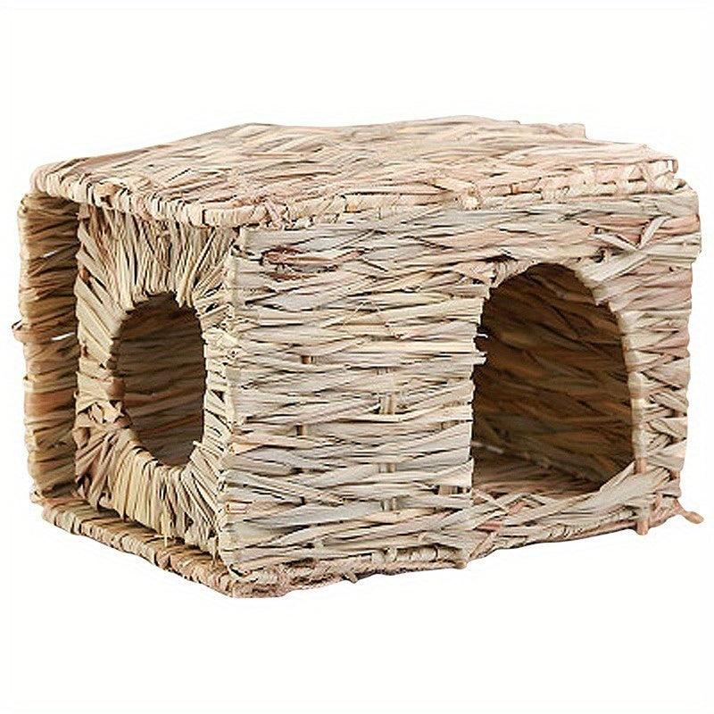 Soft Woven Beds & Chew Toys for Small Pets