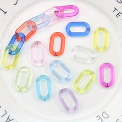 Rainbow Climbing Rope & Chain Links Swing Toy for Birds & Parrots