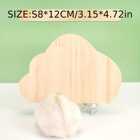 Pet Rat Wood Stand Platform Hamster Toy For Cages