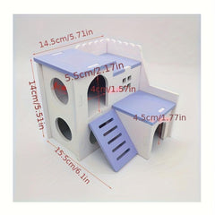 Hamster Toy Nest Seesaw Small Pet Supplies Toy Hamster Villa Hideout House