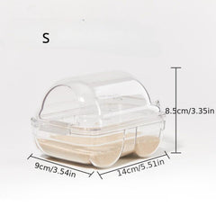 Convenient Hamster Bathroom Car Shaped Small Pet Toilet Bathtub
