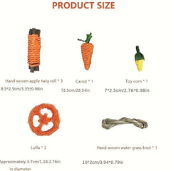 Small Animal Chew Toys For Rabbit Hamster Chinchillas