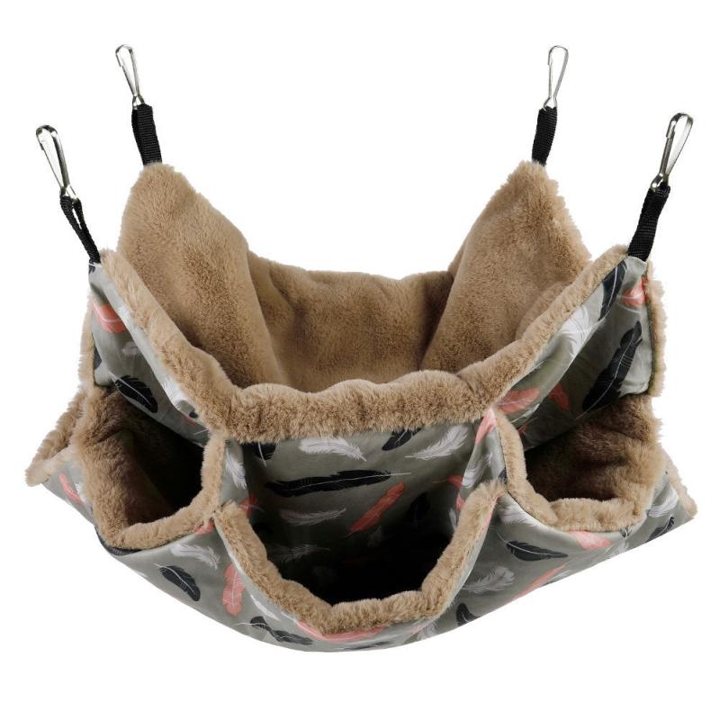 3-Layer Small Pet Nest Hamster Hammock Pet Sleeping Bag