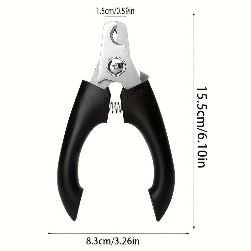 Stainless Steel Pet Nail Clippers for Cats and Dogs
