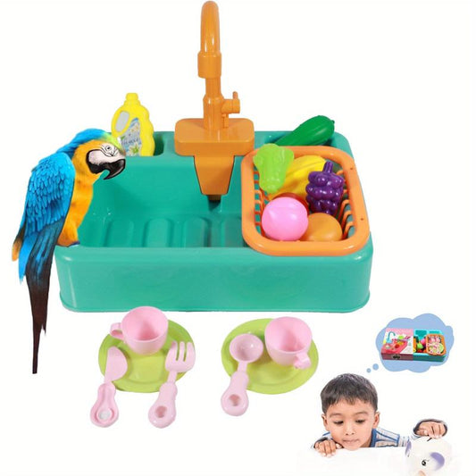 Bird Bathtub Parrot Shower Box Bathing Tub Accessory