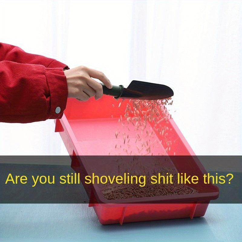 10pcs Rabbit Cage Film Pads Pet Tray Cleaning Supplies