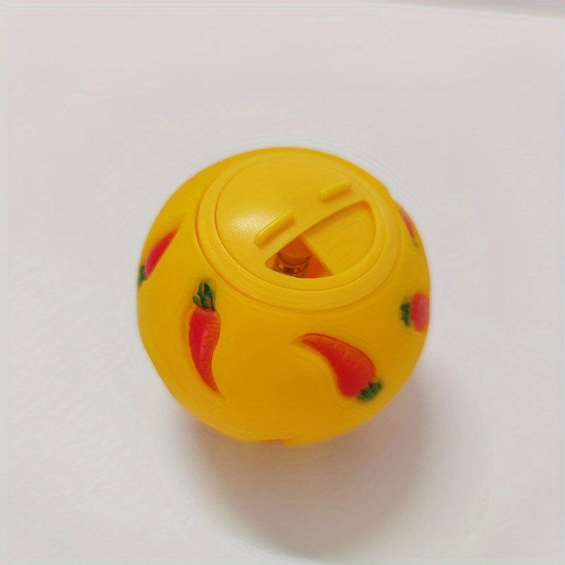 Small Pet Food Leaking Ball Slow Feeder Puppy Rabbit Toy Hamster Feeder