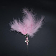 Interactive Fairy Cat Teaser Toy with Feather Bell, Kitten Toy Supplies