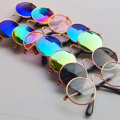 Retro Circular Sunglasses for Pets